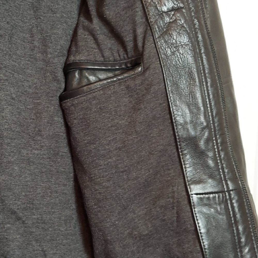 Hugo Boss Black Lambskin Leather Field Jacket 38R - Picture 5 of 16